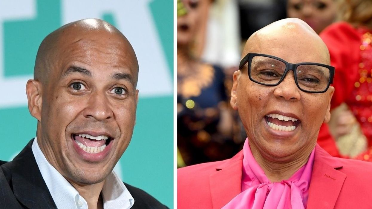 Cory Booker And RuPaul Just Found Out They're Cousins, And Their Reactions Are So Sweet