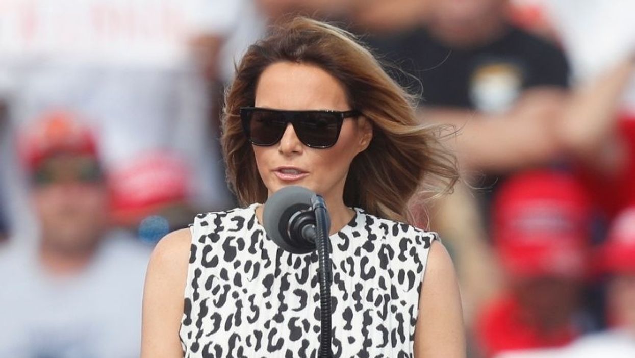 Melania Laments 'Hate, Negativity, and Fear' on Campaign Trail and People Clapped Back with Receipts