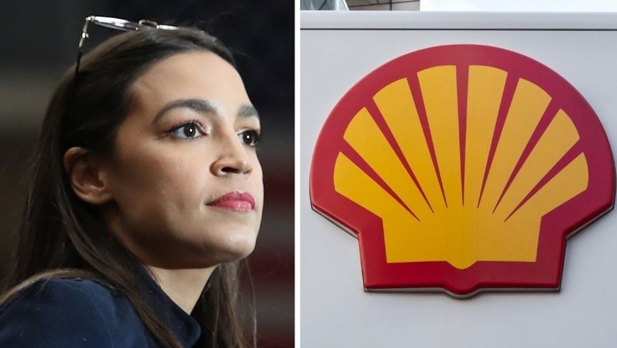 AOC Perfectly Trolls Shell Oil After They Ask What People Are Willing to Do to 'Help Reduce Emissions'
