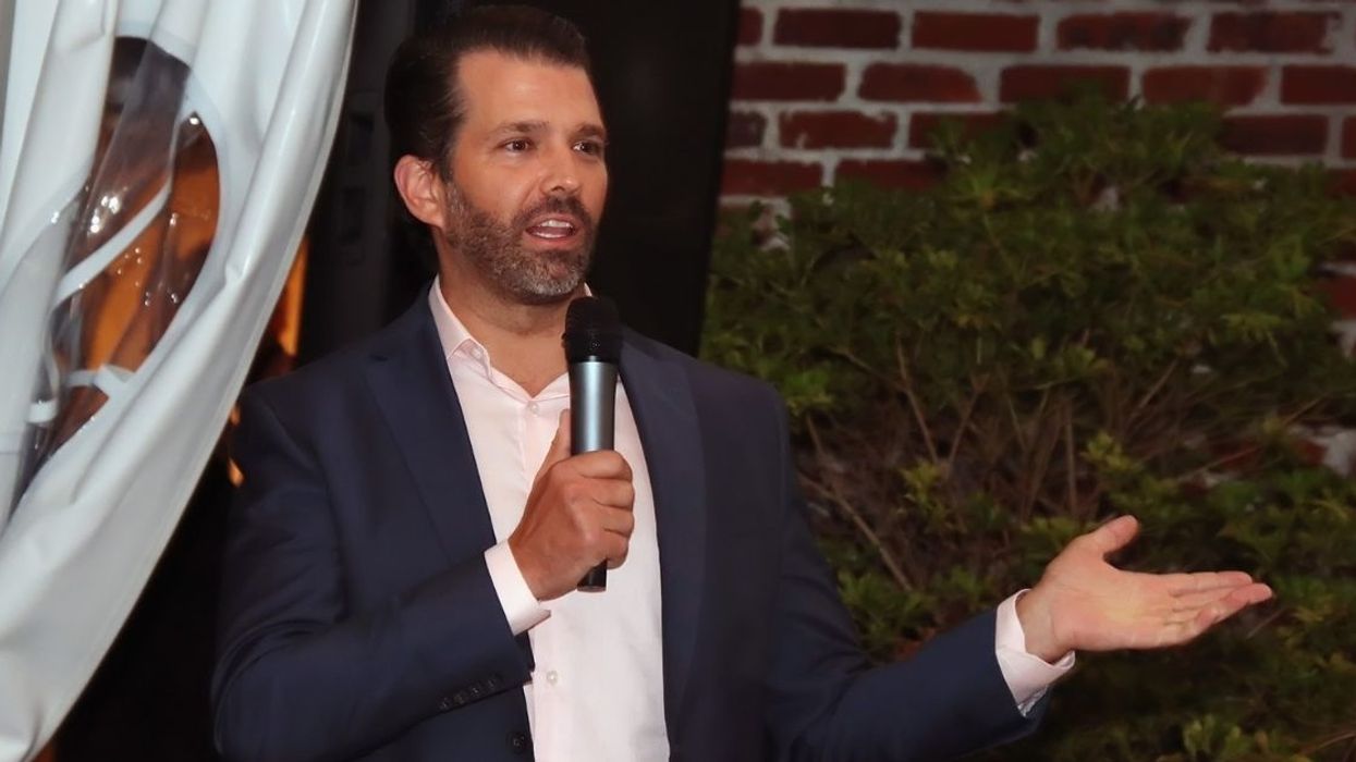 Don Jr. Roasted For Getting The Geography Totally Wrong On His 'World' Electoral Prediction Map