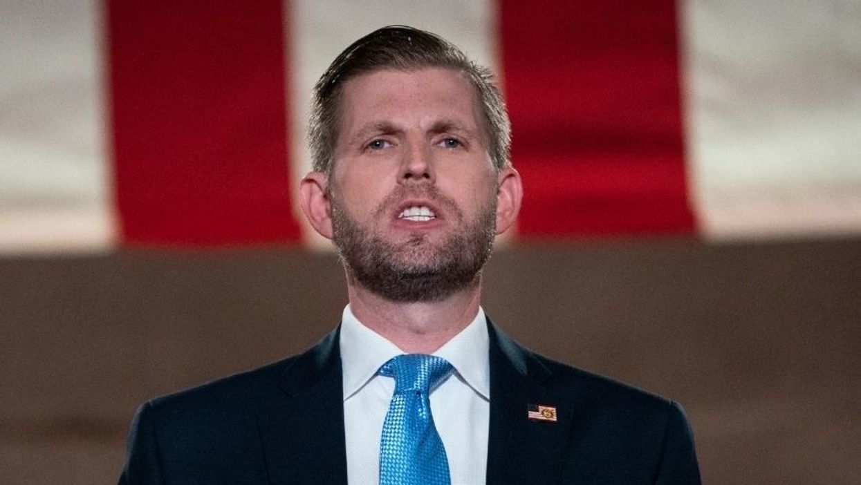 Eric Trump Tried Sharing Fake Video of Trump Ballots Being Burned and Got Expertly Shot Down