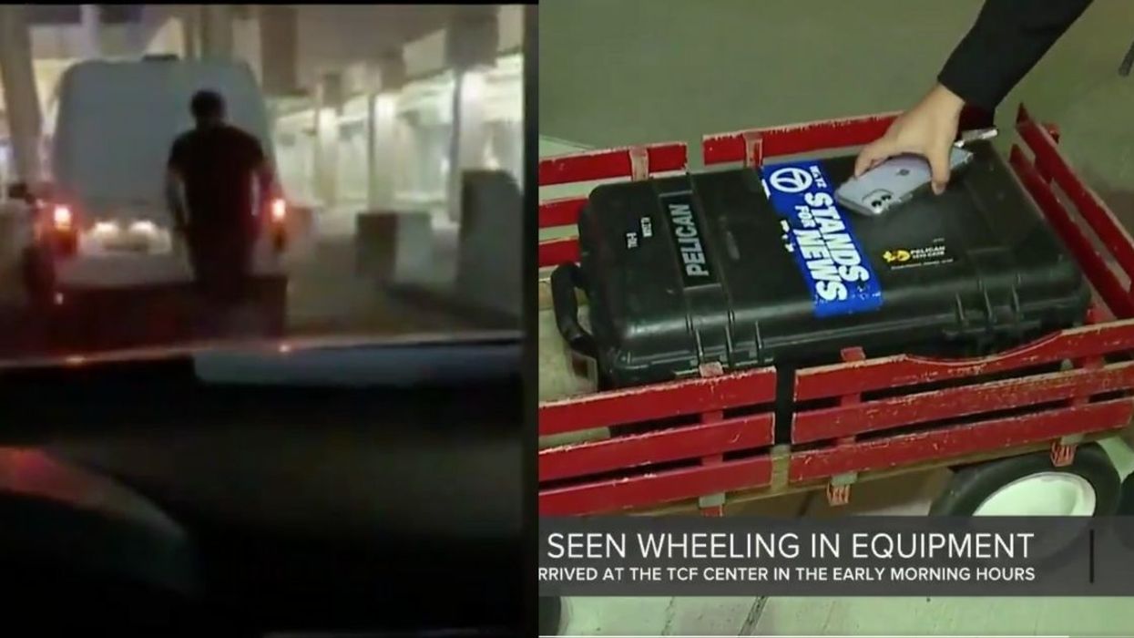 Detroit TV Station Proves Video Of Alleged 'Voter Fraud' Is Actually Their Cameraman Loading Equipment