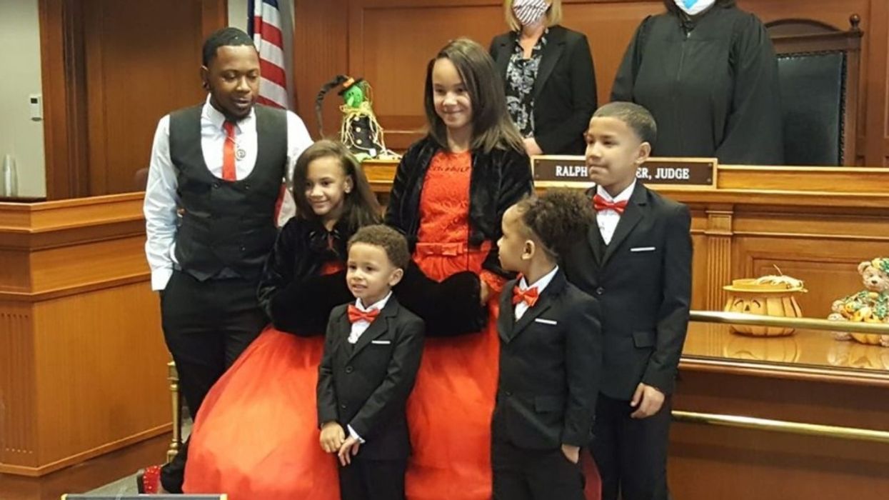 Single Gay Ohio Man Becomes Father Of Five In One Swoop After Adopting Siblings To Keep Them Together