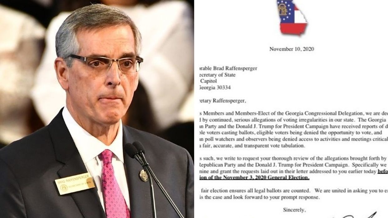 Georgia GOP Congress Members Misspelled 'Georgia' in a Letter Alleging 'Voting Irregularities' and the Jokes Came Streaming in