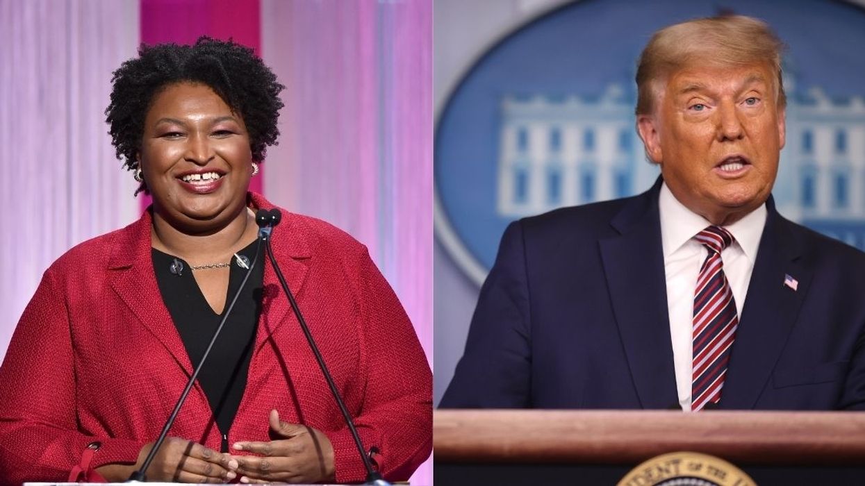 Stacey Abrams Calls Trump An 'Orange Menace Of Putrescence' In Epic Celebratory Smackdown
