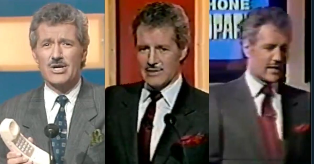 Hilarious Supercut Of Alex Trebek Swearing In Old 'Jeopardy!' Outtakes Just Makes Fans Miss Him More