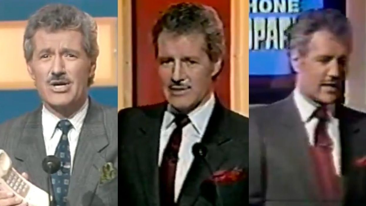 Hilarious Supercut Of Alex Trebek Swearing In Old 'Jeopardy!' Outtakes Just Makes Fans Miss Him More
