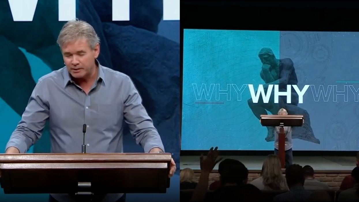 Pastor Openly Weeps About Biden Being Elected President During Church Service In Bizarre Video