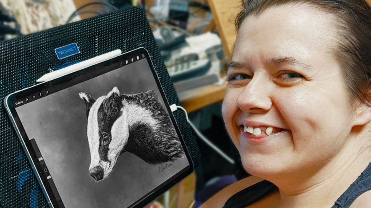 Disabled Woman Who Paints With Her Mouth Hopes To Brighten Spirits With Her Stunning Holiday Cards