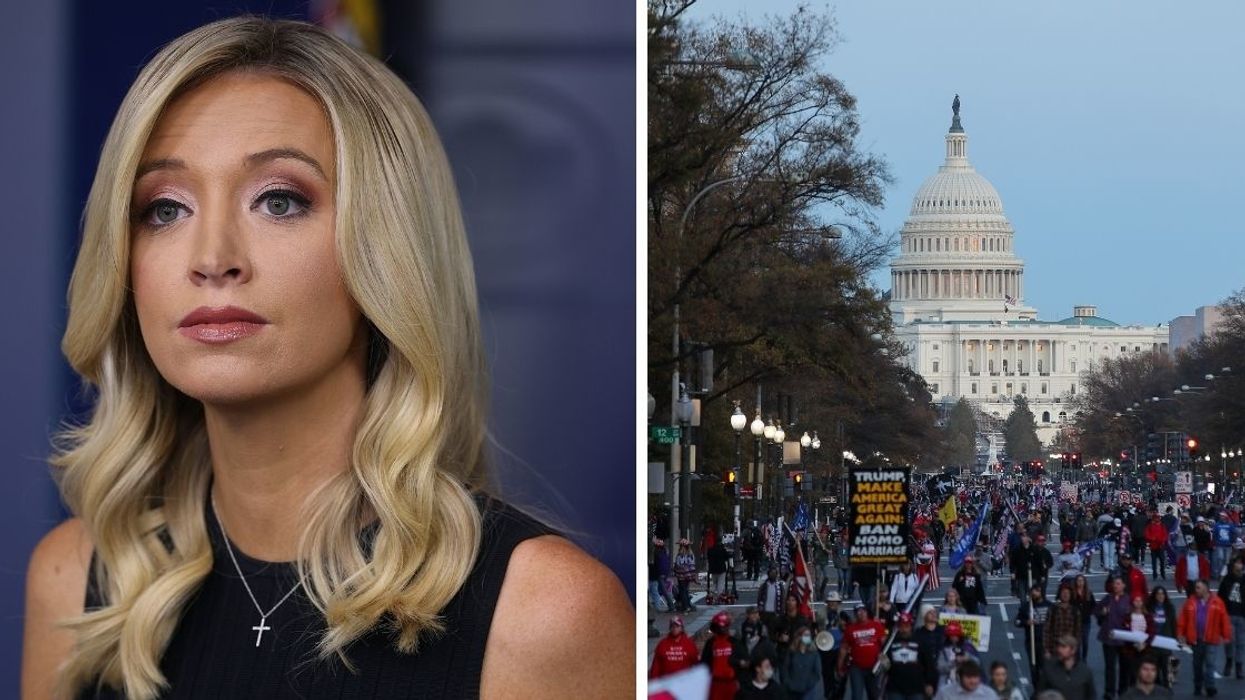 Kayleigh McEnany's Brag About Trump's 'MAGA March' Attendance Was Off By A Laughable Amount