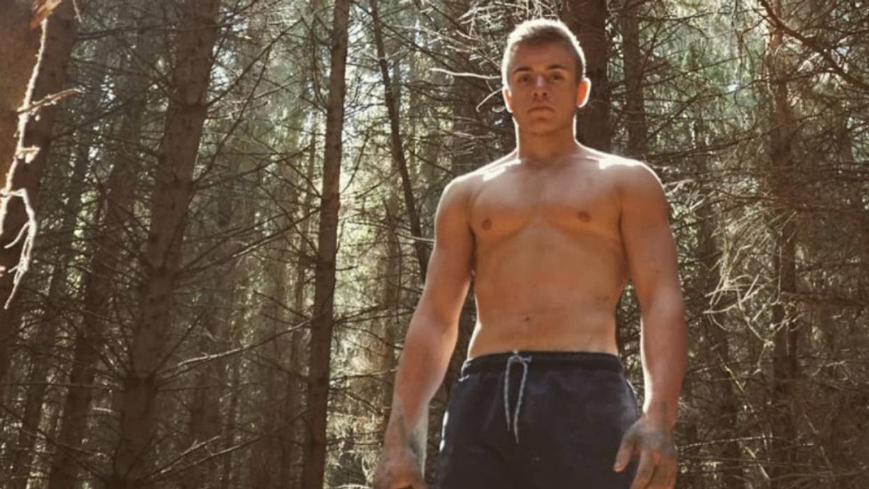 Student Dubs Himself The 'British Tarzan' After Building A 'Stone Age House' Using Primitive Tools