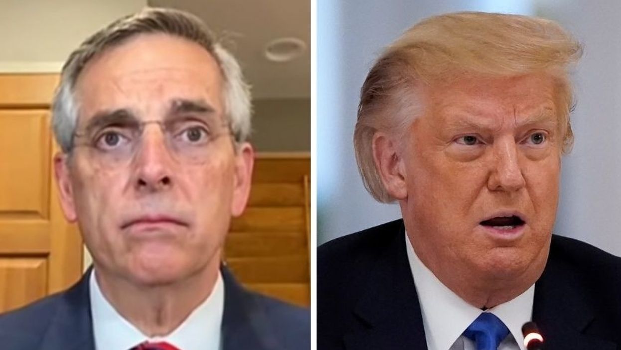 GA's Secretary of State Explains How Trump Lost Georgia by 'Suppressing' Thousands of His Own Votes