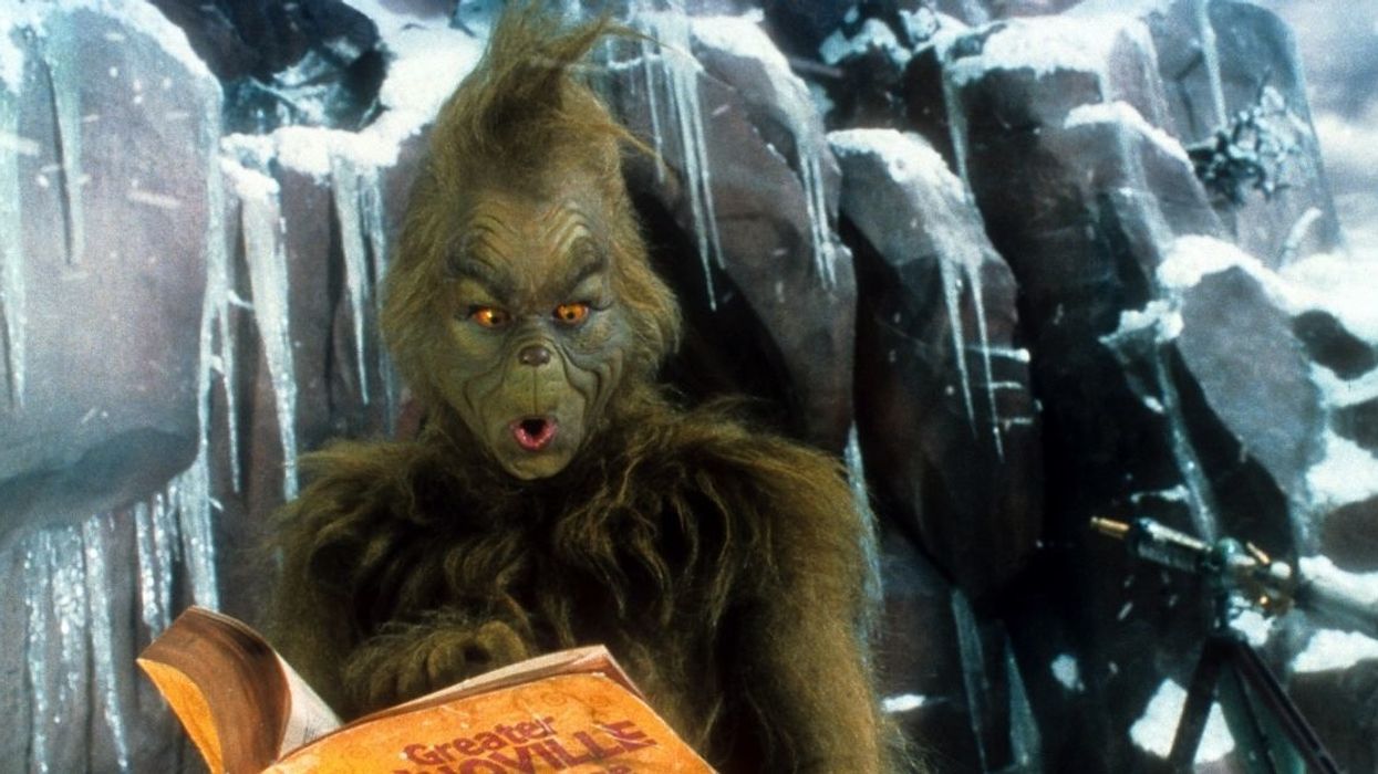 Someone Pranked Their Poor Toddler With A Grinch Christmas Photoshoot—And Her Reaction Says It All