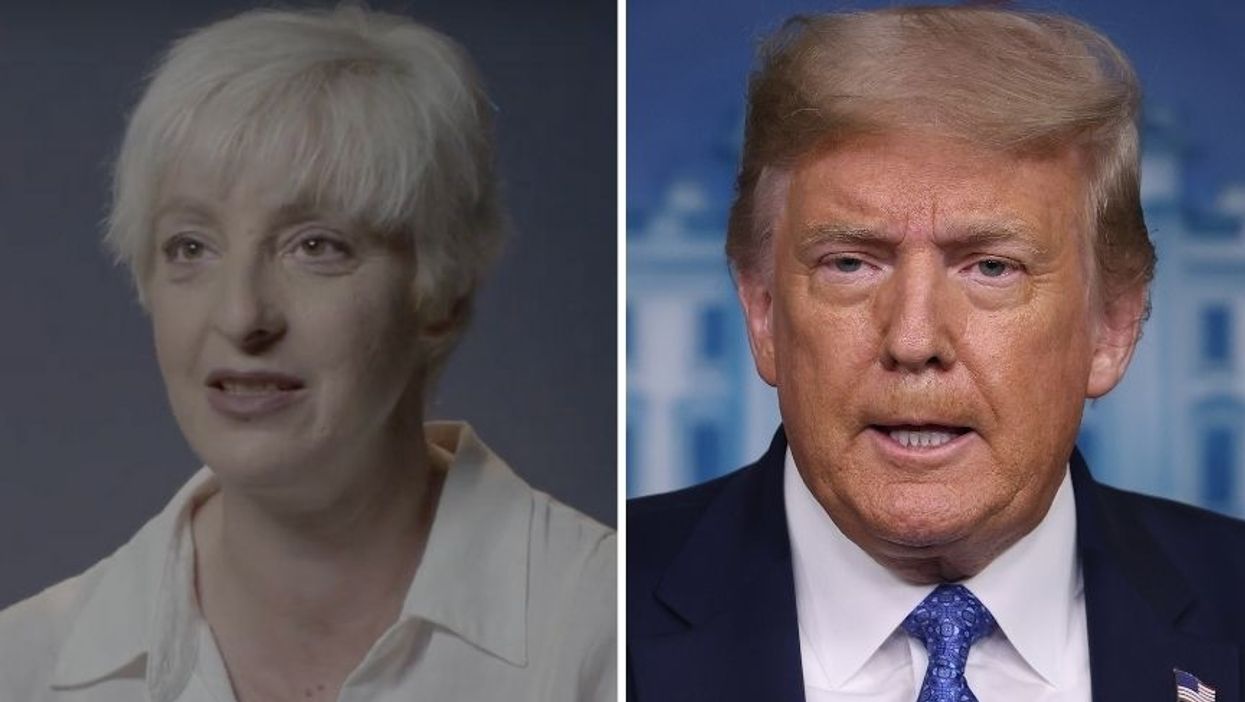 Trump Sued a Homeless Vet Because She's a Nevada Biden Elector and She Just Shut Him Down