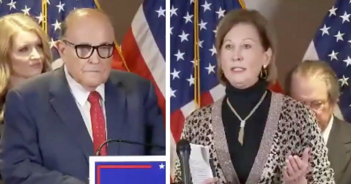 Trump Campaign's Official YouTube Stream Caught Mocking Rudy Giuliani's Cringey Hair Dye Fail During Press Conference