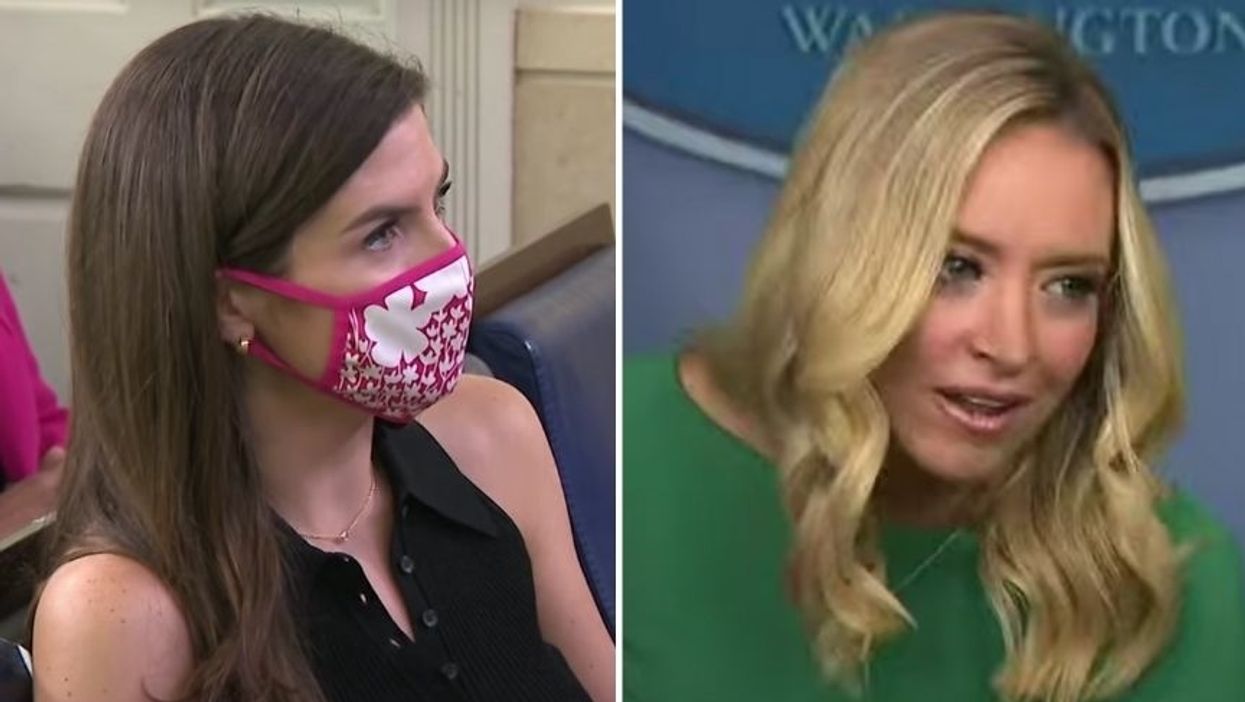 Kayleigh Stormed Out of Press Briefing After Calling CNN Reporter an 'Activist' and the Reporter Just Clapped Back