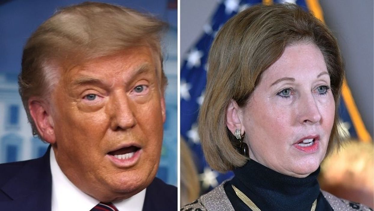 Trump Threw His Election Conspiracy Spewing Lawyer Under the Bus and She Just Spoke Out