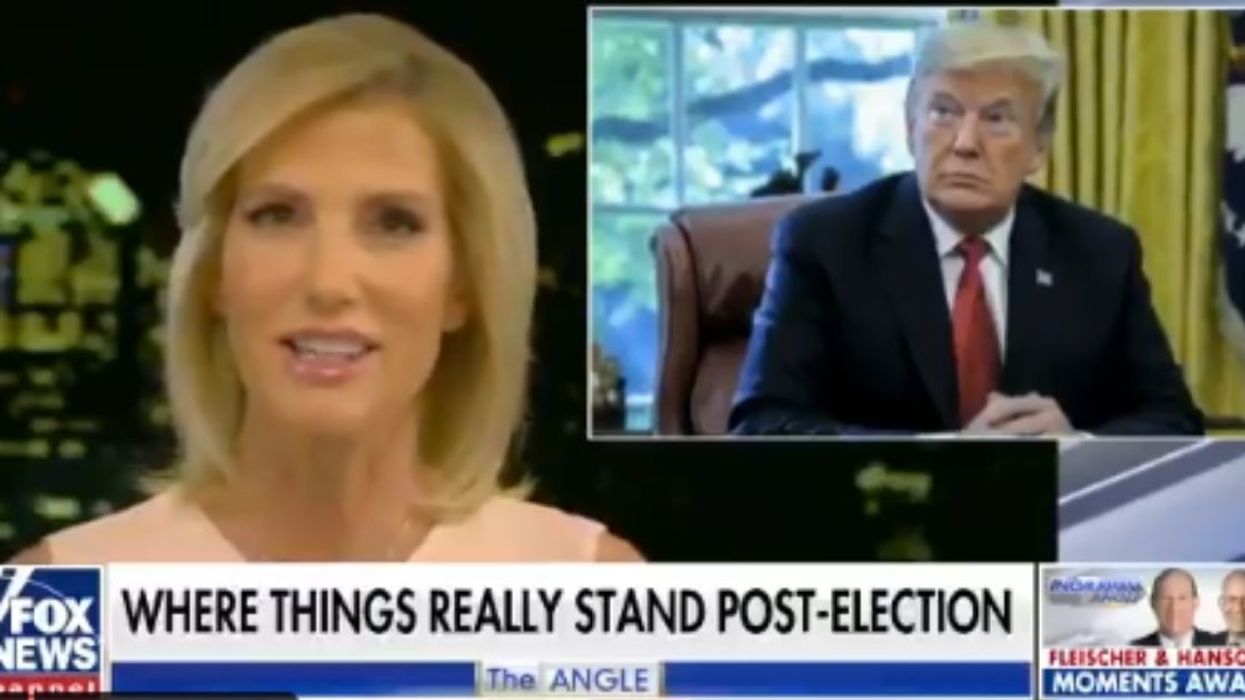 Fox News Viewers Lash Out At Laura Ingraham For Confirming Biden Will Be President