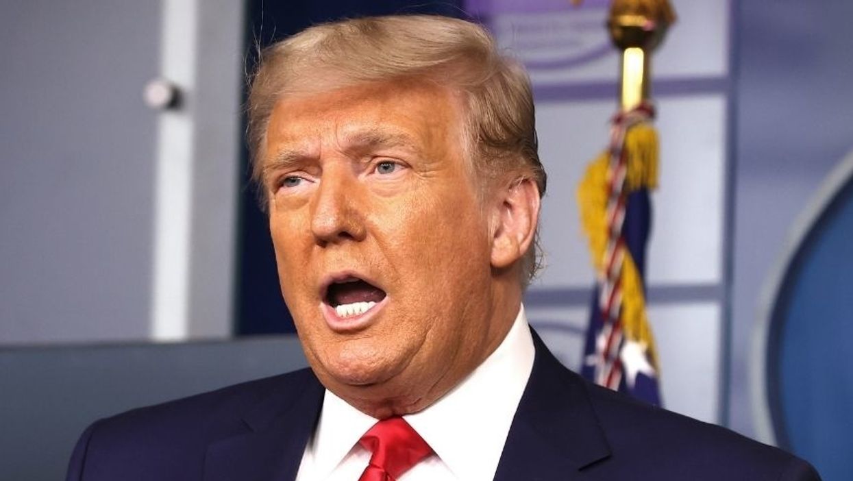 Trump Dragged for Tweet Citing Online Poll That Found 99% Don't Want Him to Concede the Election