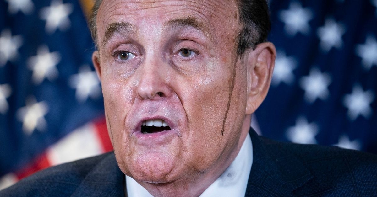 Rudy Giuliani's Daughter Trolls Her Dad's 'Oozing' Face With Some 'Self-Care Tips' For Pro-Trumpers