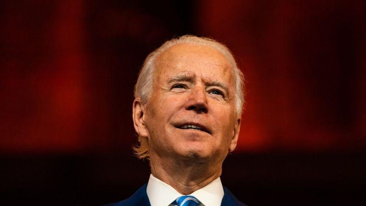New QAnon Conspiracy Theory Claims Joe Biden Is Hiding an Ankle Monitor Under His Foot Cast