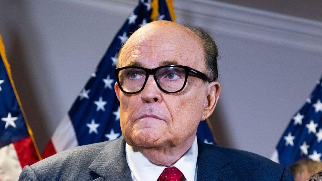 Rudy Giuliani Mocked for All Caps Tweet Claiming Georgia's Election Is 'PROVEN TO BE A FRAUD'