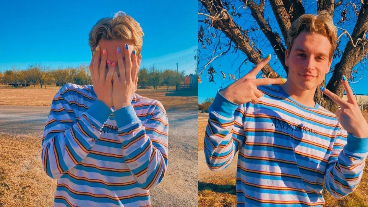 The Internet Steps Up Big Time For Gay Texas Teen Who Was Suspended For Wearing Nail Polish