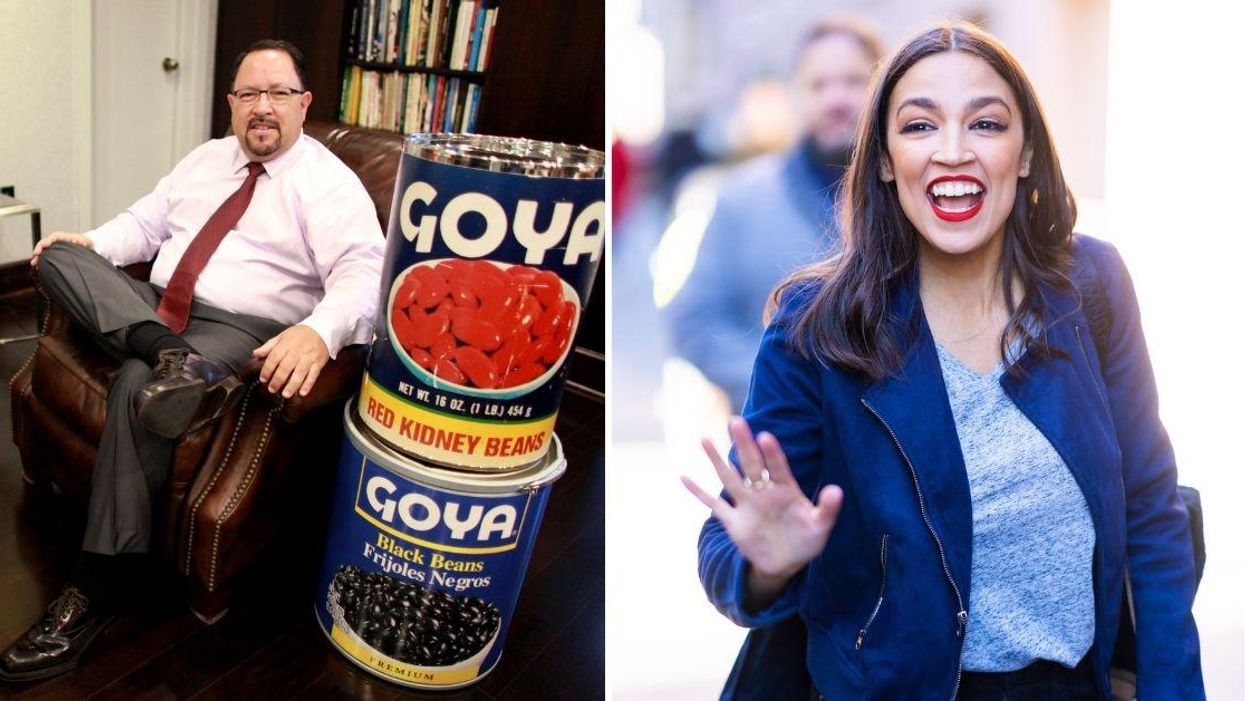 Goya's CEO Tried To 'Own The Libs' By Declaring AOC Their 'Employee Of The Month' For Helping Sales
