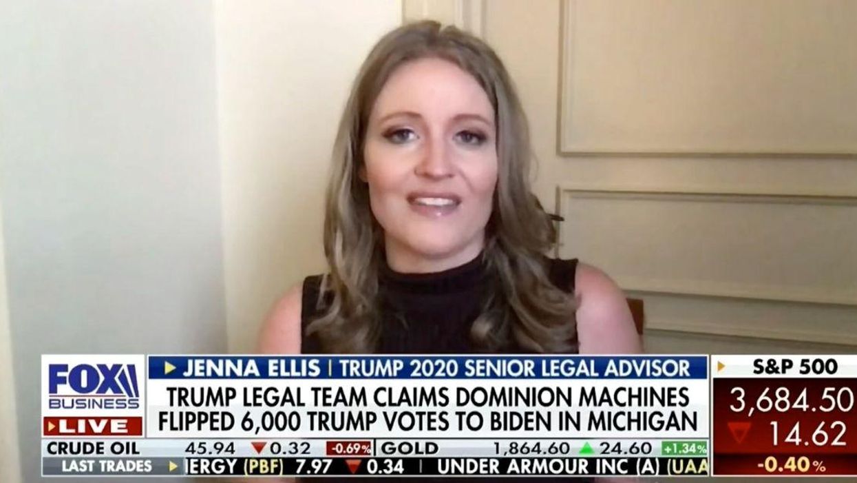 Trump Lawyer Absurdly Claims She's 'Doing The Right Thing For God' By Undermining Election Results