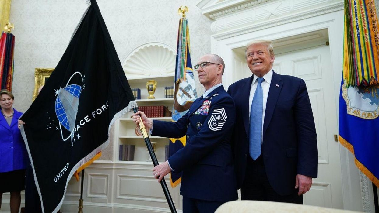 People Now Think Trump Created The Space Force After He Found Out About The 'Galactic Federation'