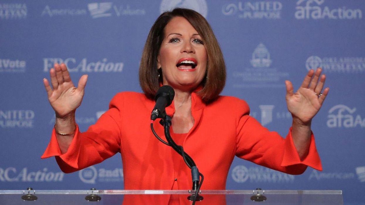 Michele Bachmann Claims 'Satan' Stole The Election For Biden In Unhinged Rant About The Mayflower Compact