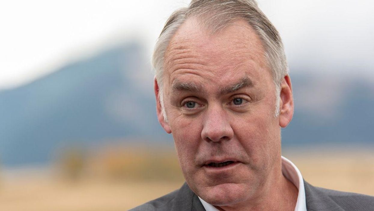 Controversial Former Interior Secretary Slammed After His Tone-Deaf Official Portrait Is Unveiled