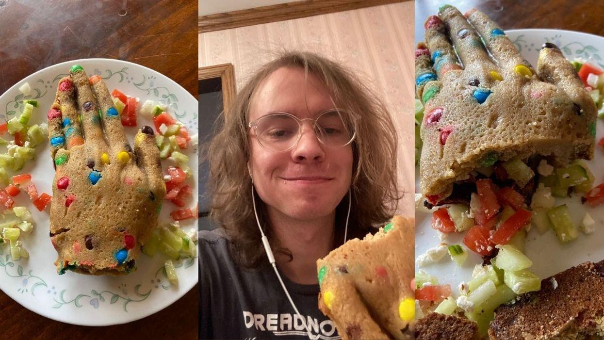 Guy Brings To Life A Dish He Saw In A Dream Called A 'King's Hand'—And It's Certainly Something