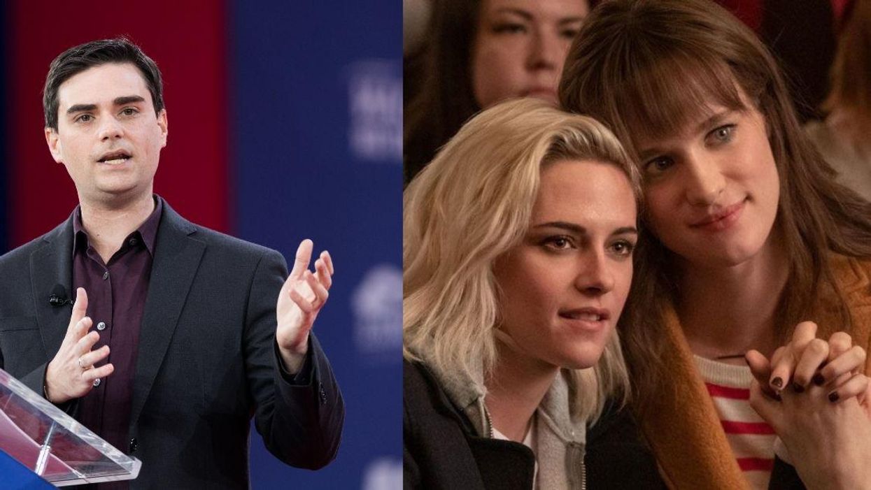 Ben Shapiro Whines Kristen Stewart's New Lesbian Holiday Movie Goes Against 'Religious Sensibilities'