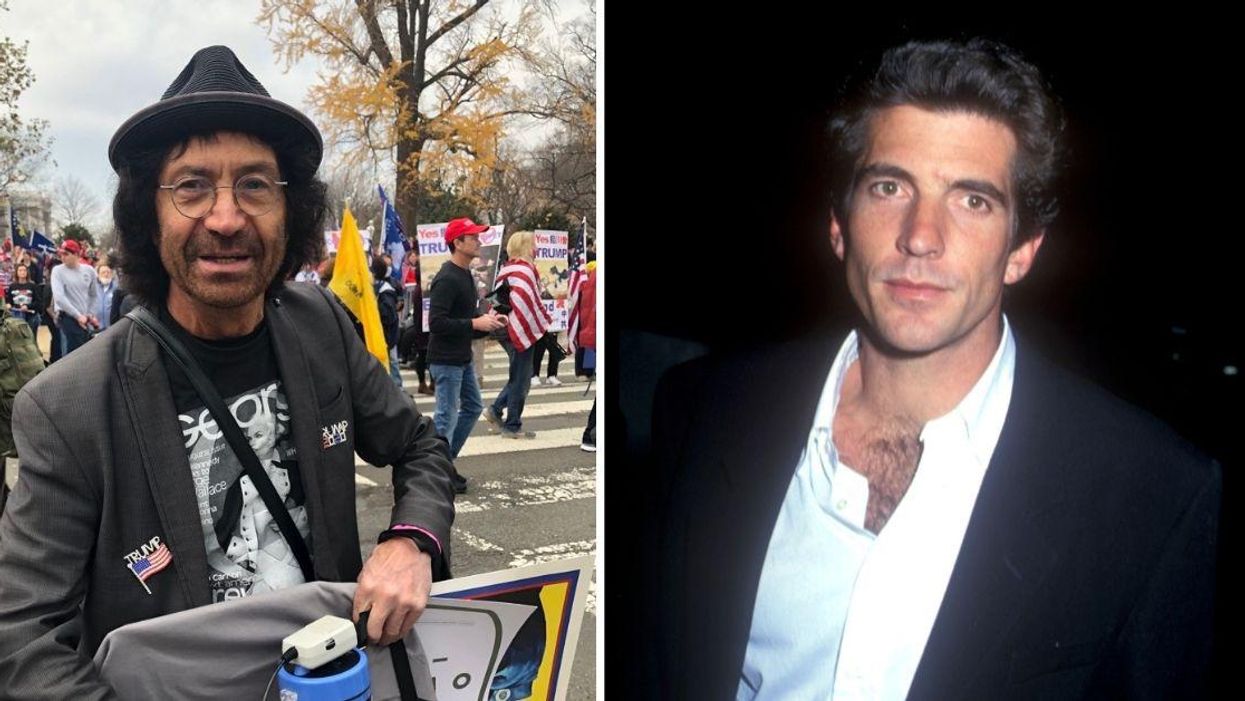 QAnon Supporters Dragged After Claiming Random Guy At Pro-Trump March Is JFK Jr. In Disguise