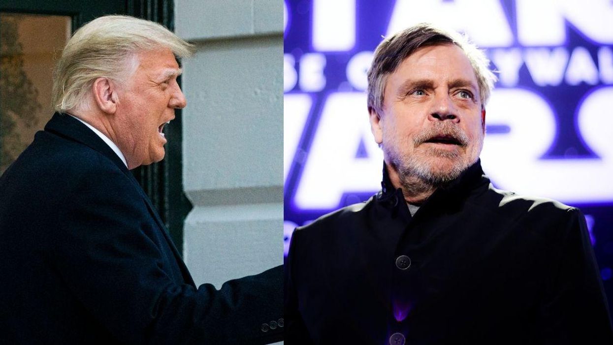 Trump's Bizarre All-Caps Call For 'WISDOM & COURAGE' Just Got Perfectly Trolled By Mark Hamill