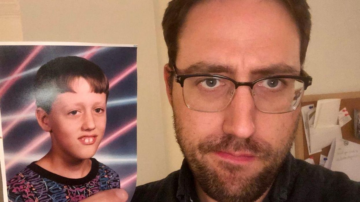 Guy Stunned To Find Out That A Picture Of Him As A Kid Has Been A Popular Meme For Years