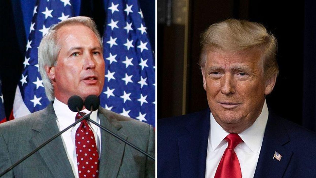 Trump Retweets Lawyer's Bonkers Threat to Imprison Georgia's GOP Governor and Secretary of State