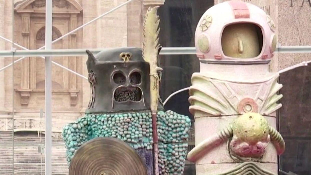 The Vatican's Nativity Scene Is Getting Roasted For Looking Like Something Out Of 'Star Wars'