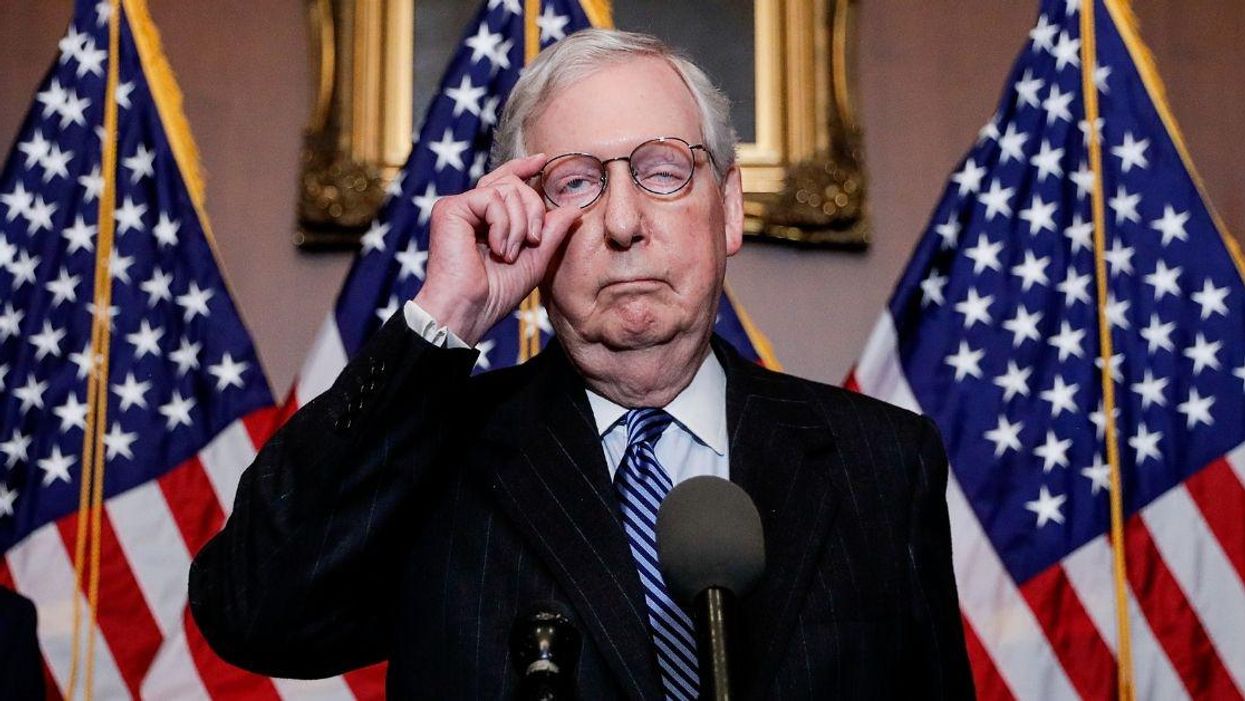 Trump Supporters Lose Their Minds After Mitch McConnell Dares To Congratulate Biden And Harris