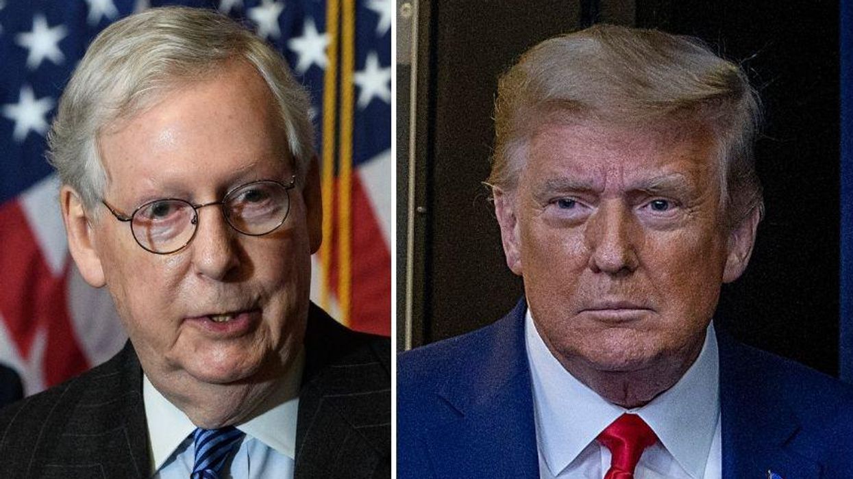 Trump Turns on McConnell in Late Night Tweet for Congratulating Biden as 'President Elect'