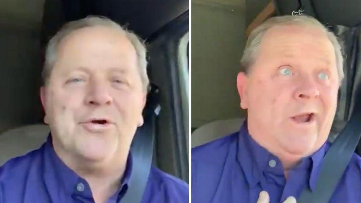 Trump Supporter Does Bizarre Rodney Dangerfield Impression While Predicting Trump Will Still Win Election