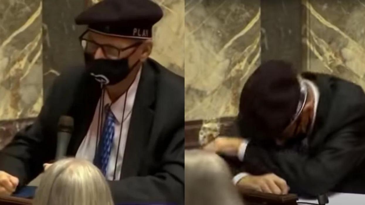 Terminally-Ill Elector Breaks Down In Tears After Casting Emotional Vote For Biden And Harris
