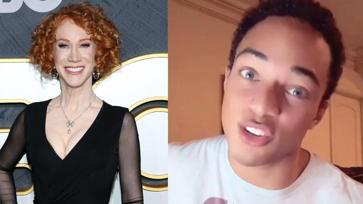 Kathy Griffin Offers Perfect Response To Gay Trump Supporter's Condescending Rant About 2020 Election