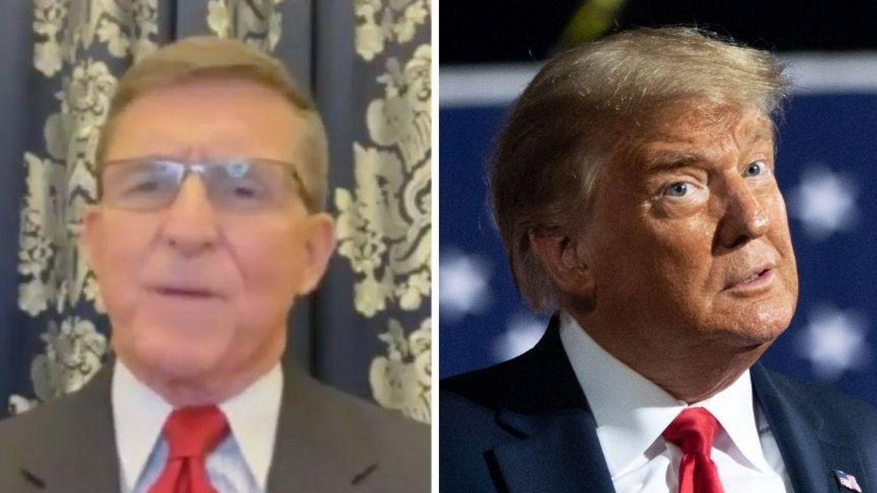 Michael Flynn Dragged for Claiming Trump Could 'Rerun' the Election Using 'Military Capabilities'