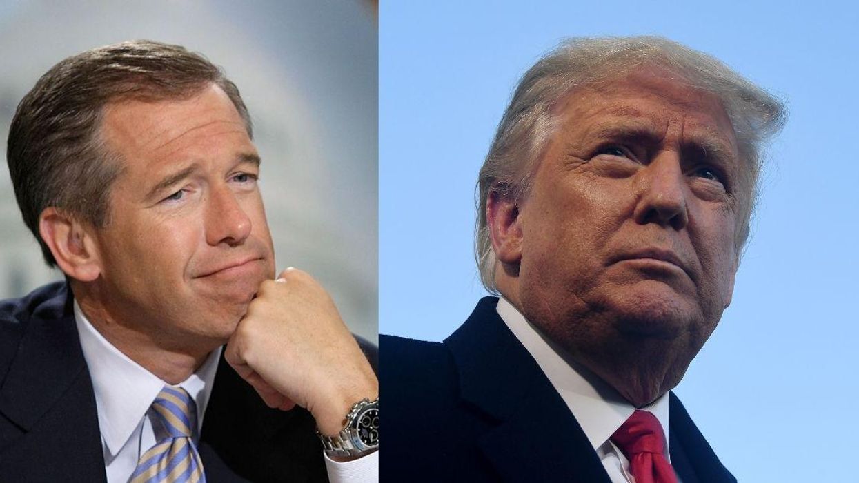 Brian Williams Slams Trump For Continuing To Obsess Over Water Pressure Of All Things