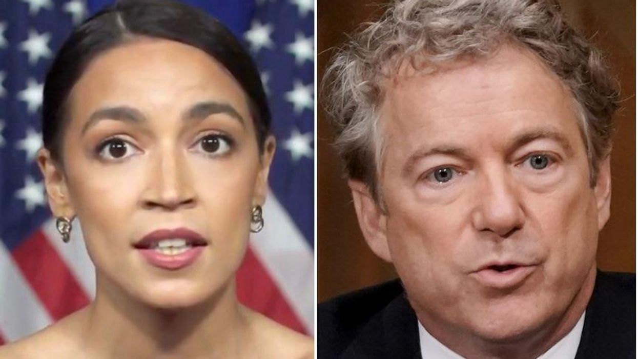 AOC Perfectly Shuts Rand Paul Down After He Tried to Come for Her Over Taking the Vaccine