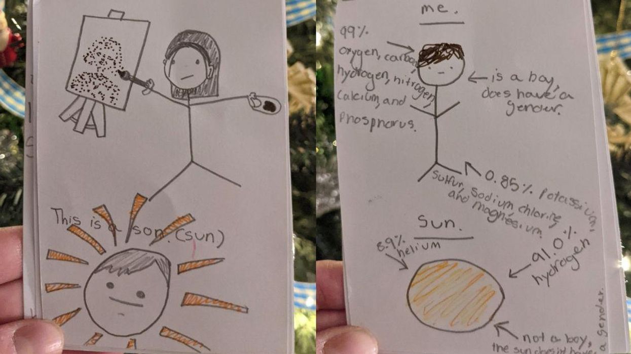 Mom Shares The Poignant Little Booklet Her 13-Year-Old Son Created To Tell Her He's Trans