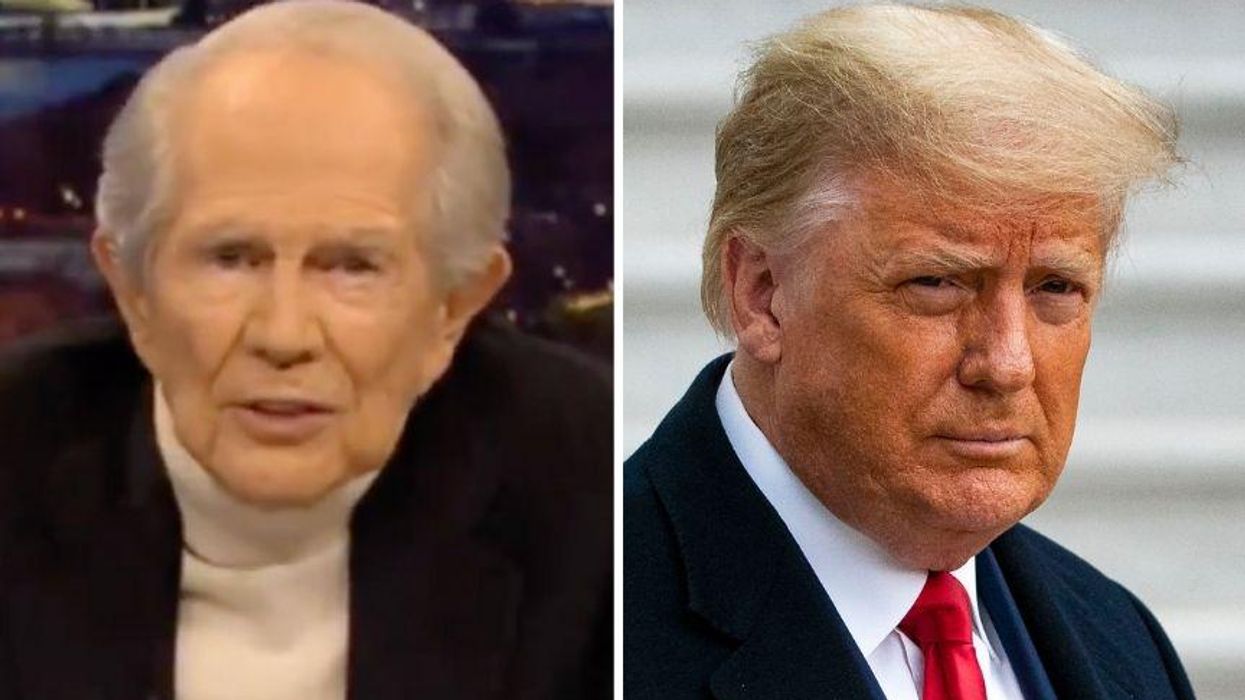 Pat Robertson Throws Trump Under the Bus Over the Election, Says Trump 'Lives in an Alternate Reality'