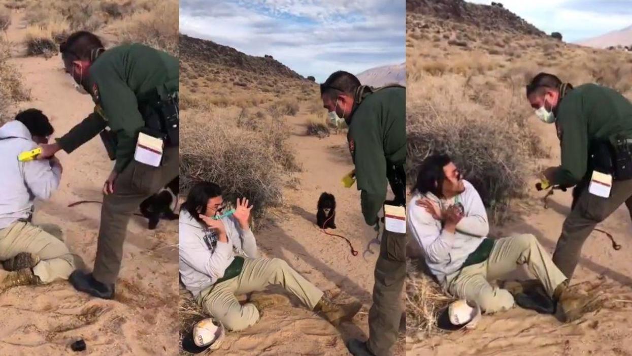Video Of Park Ranger Tasing Navajo Man And His Dog For Going Off-Trail To Pray Sparks Outrage